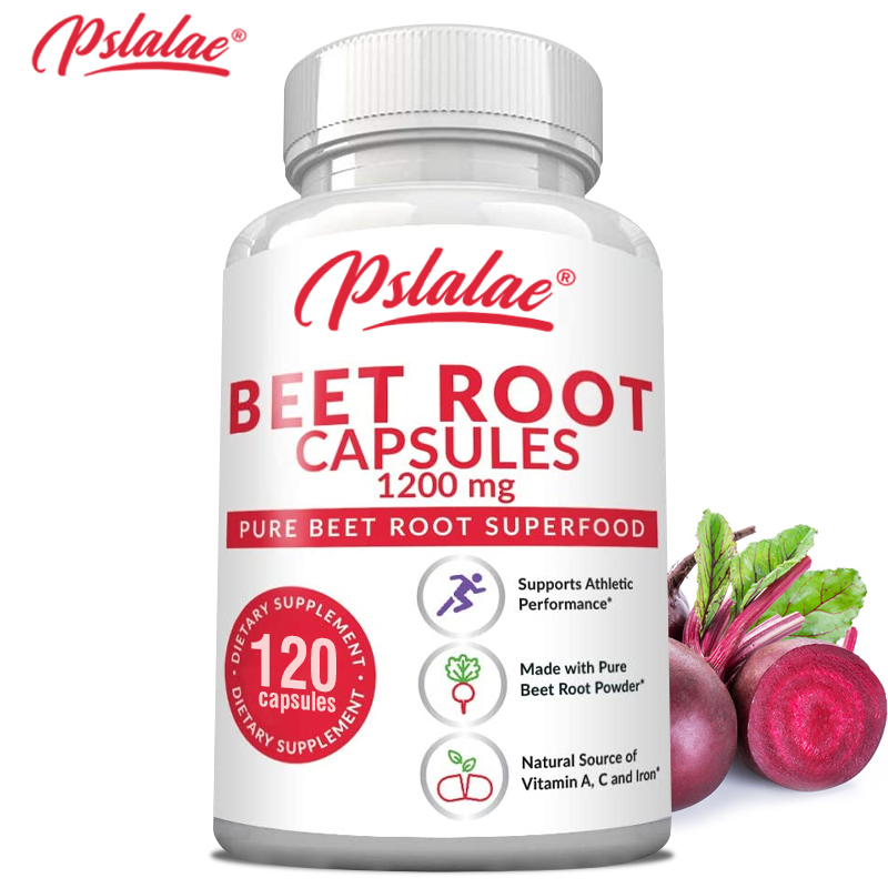 Health Wellness Vitamins - Rote-Bete-Kapseln - Unterstützen einen gesunden Blutdruck,