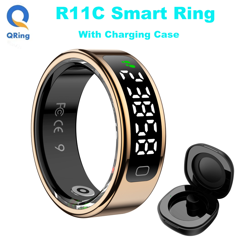 Women'S Health & Wellness Center - AMZMAX R11C Display Smart Ring Männer