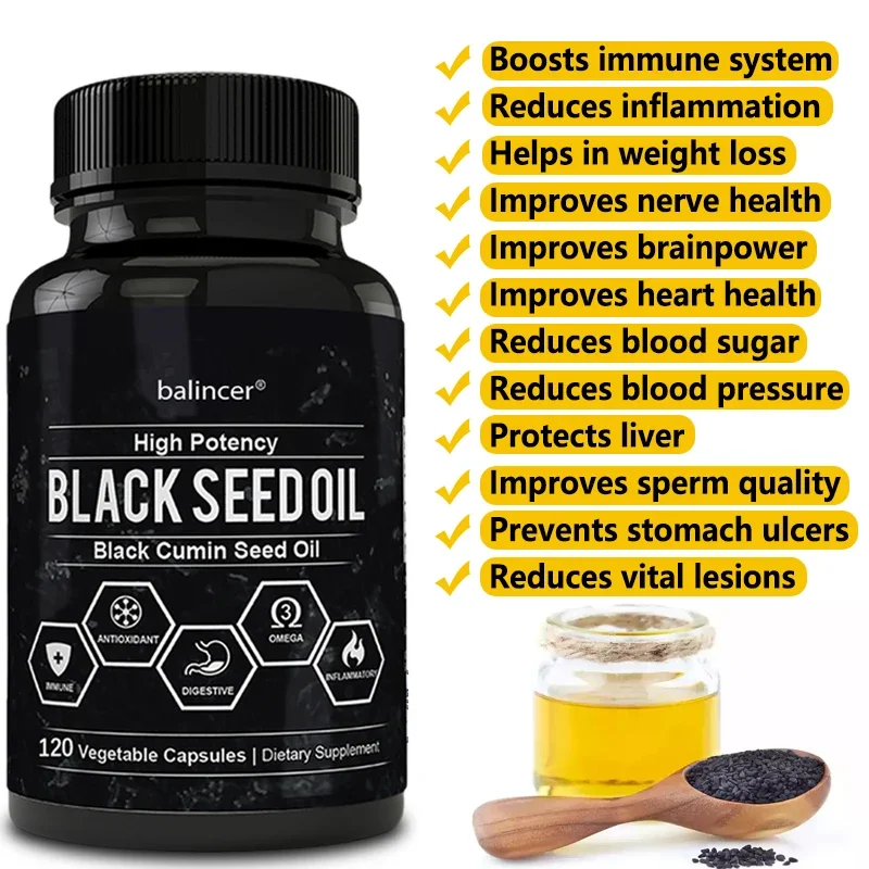 Schwarzkümmel öl-unterstützt d – Health Wellness Vitamins Bewertung und Preis