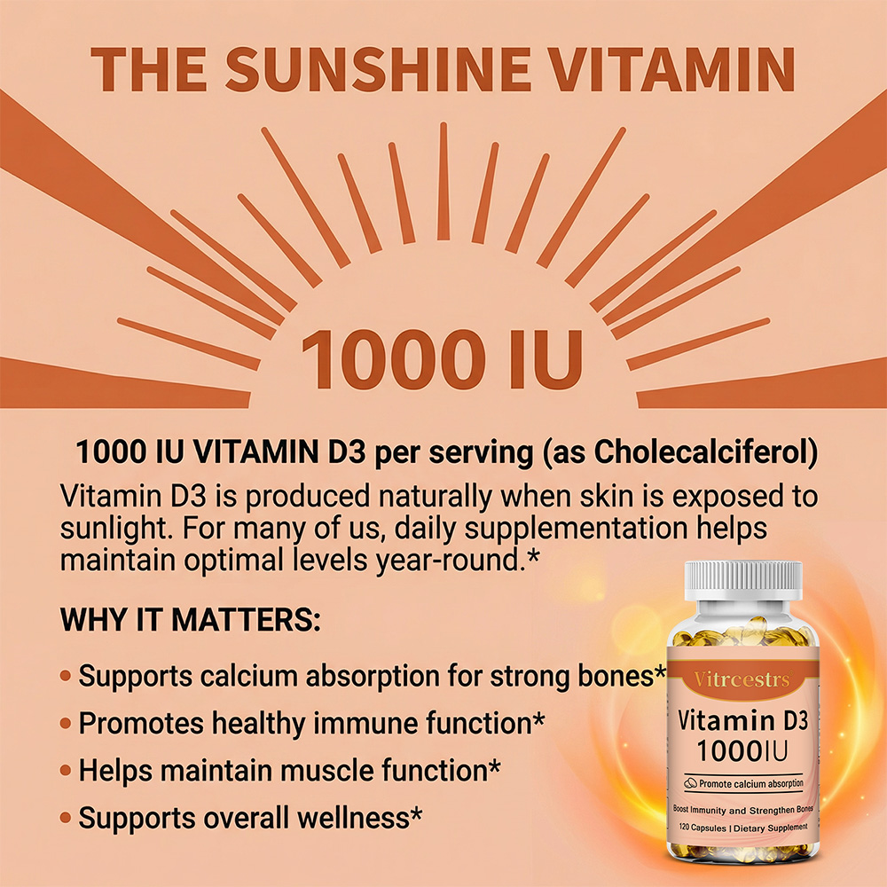 Vitamin D3 1000 IE Kapseln, un – Health Wellness Vitamins Bewertung und Preis
