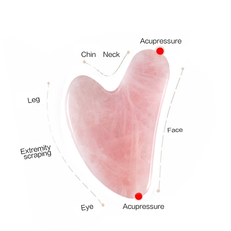 Natürliches Rosafarbenes Gua S – Jade Gua Sha Tool Bewertung und Preis