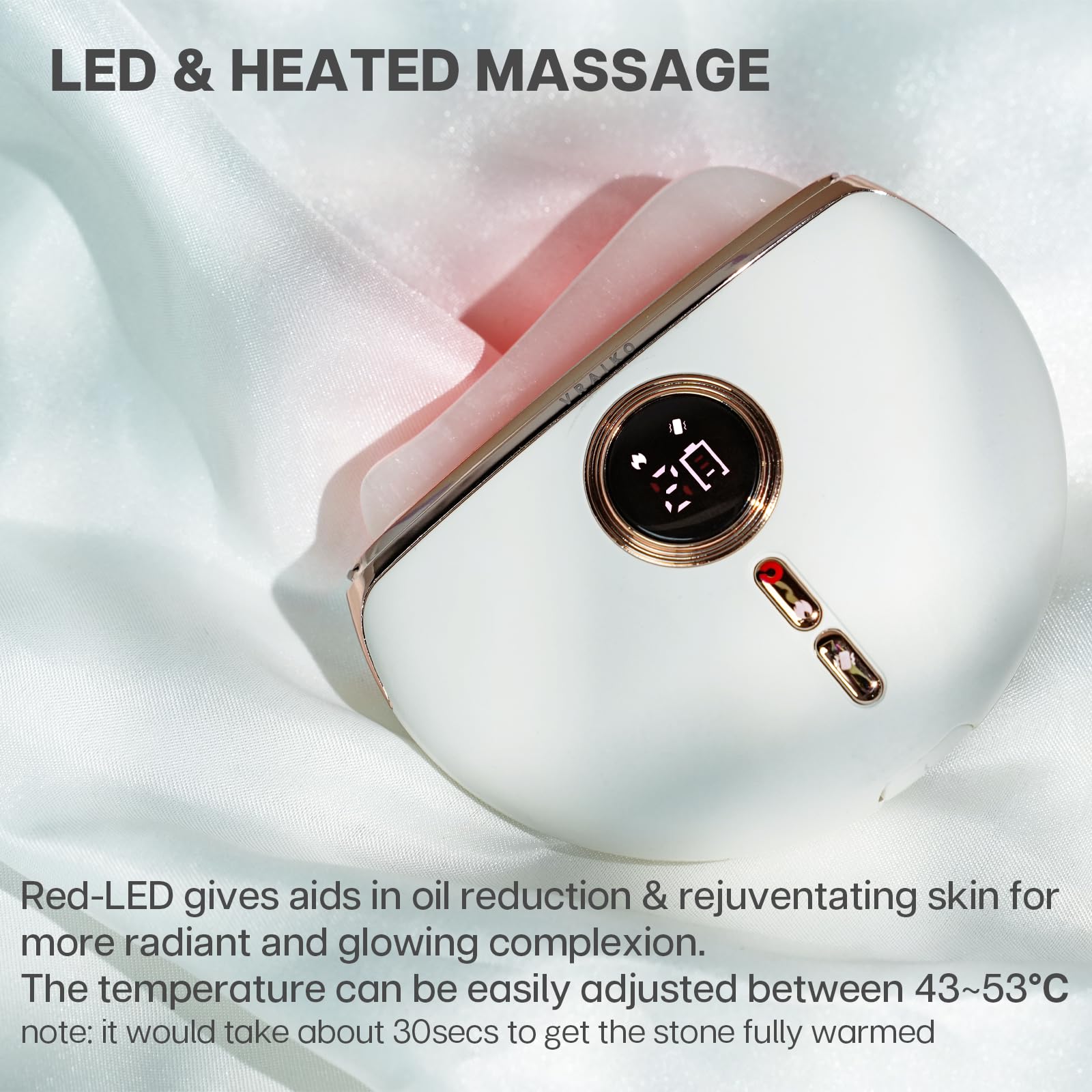 VRAIKO LED Gua Sha Gerät, Jade – Jade Gua Sha Tool Bewertung und Preis
