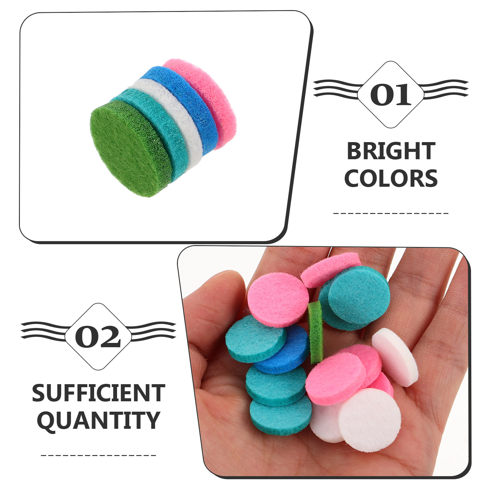 50 Stück Runde Duftpads aus Ba – Aromatherapy Diffuser Bewertung und Preis