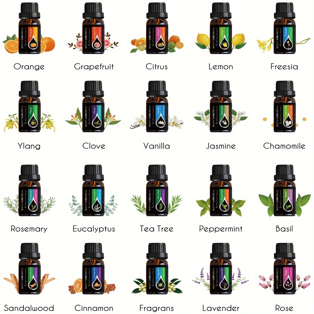 20 teile/satz Ätherisches Öl S – Aromatherapy Diffuser Bewertung und Preis