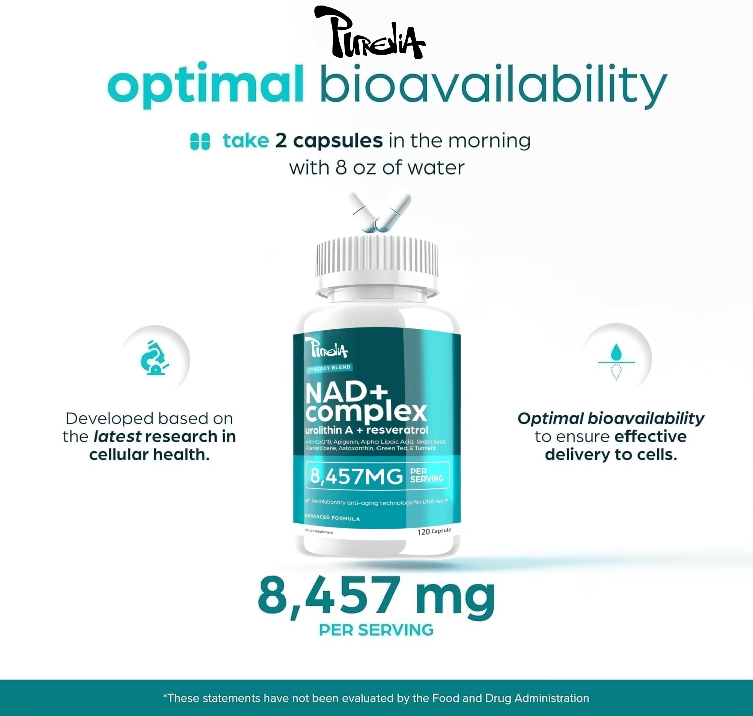 NAD Plus-Ergänzungsmittel – na – Health With Wellness Bewertung und Preis
