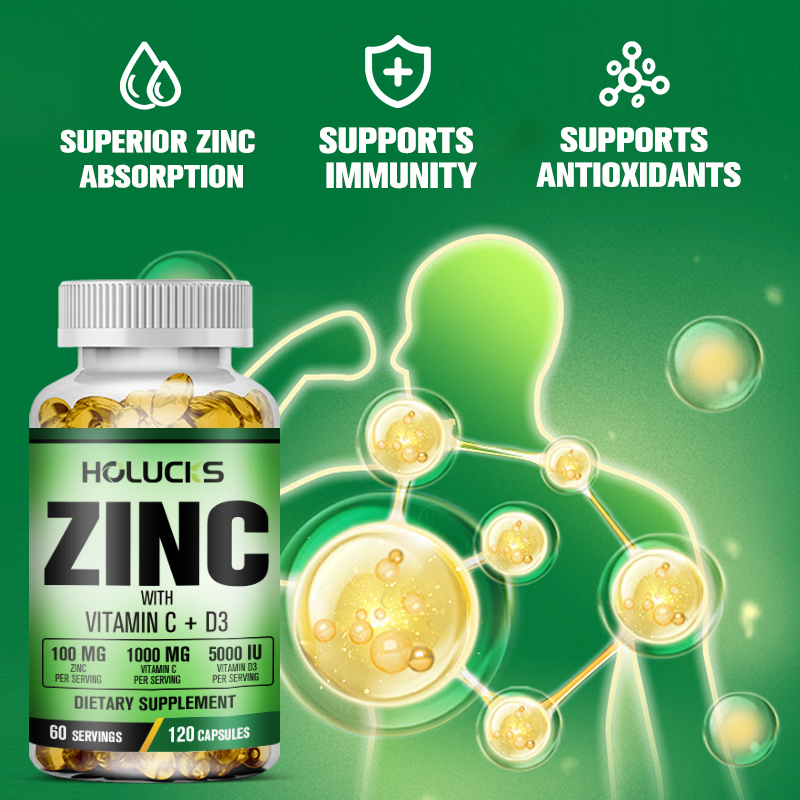 HOLUCKS Premium Zink Vitamin C – Health Wellness Vitamins Bewertung und Preis