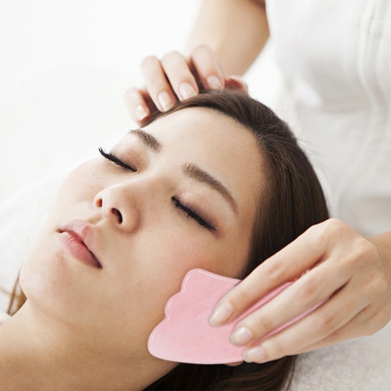 Rosenquarz Gua Sha Brett Natür – Jade Gua Sha Tool Bewertung und Preis