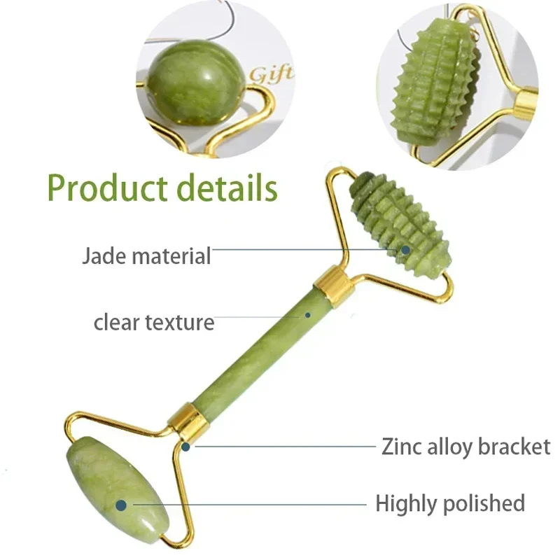 Natürlicher Jade-Roller für Ge – Jade Gua Sha Tool Bewertung und Preis