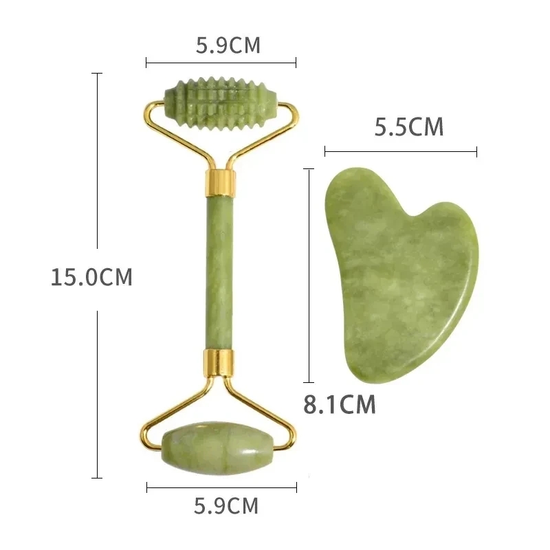 Natürliche Xiuyan Jade Gesicht – Jade Gua Sha Tool Bewertung und Preis