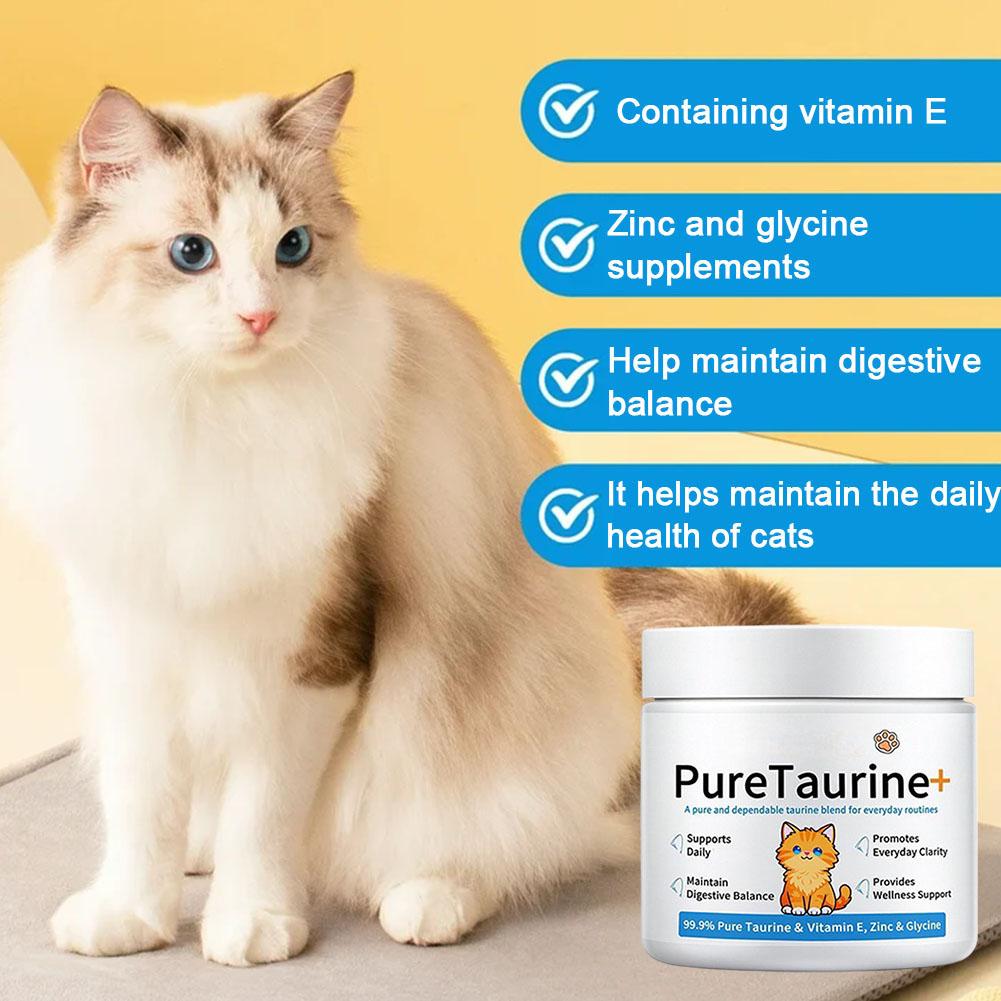 Reines Taurin-Pulver für Katze – Health Wellness Vitamins Bewertung und Preis